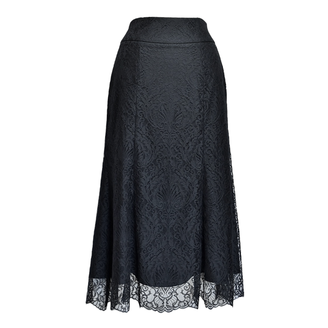 総レース ロングスカート−lace long flare skirt− – NAO LINGERIE