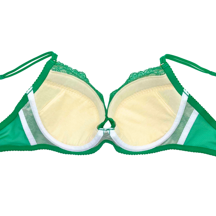 Jade Feather Wired Bra