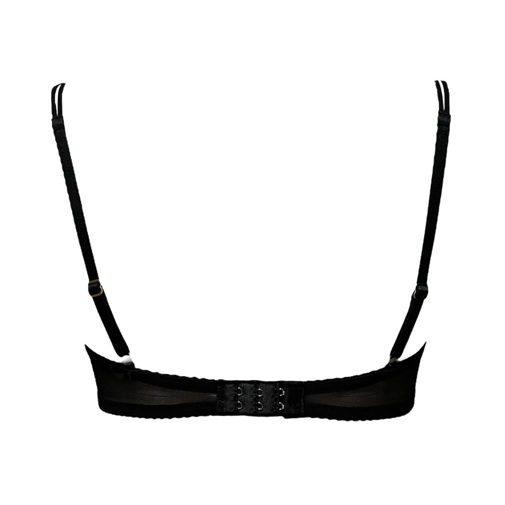 NOIR Feather Wire Bra