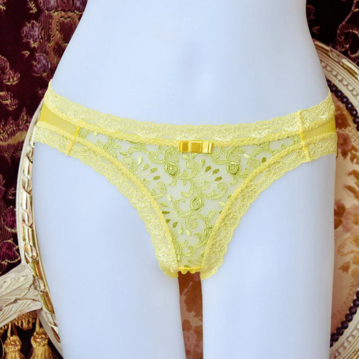 Limited Time Offer: July 25th (Thurs) - August 1st (Thurs) Love & Joy Non-Padded Bra, Panties, and Thong Set