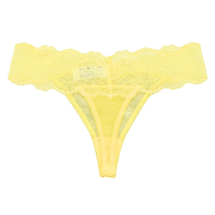 Limited Time Offer: July 25th (Thurs) - August 1st (Thurs) Love & Joy Non-Padded Bra, Panties, and Thong Set