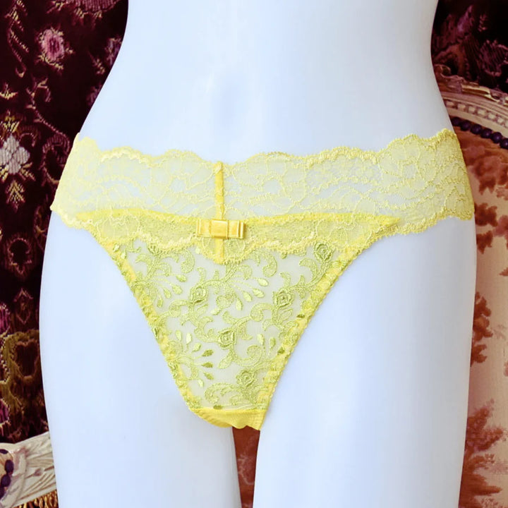 Limited Time Offer: July 25th (Thurs) - August 1st (Thurs) Love & Joy Non-Padded Bra, Panties, and Thong Set