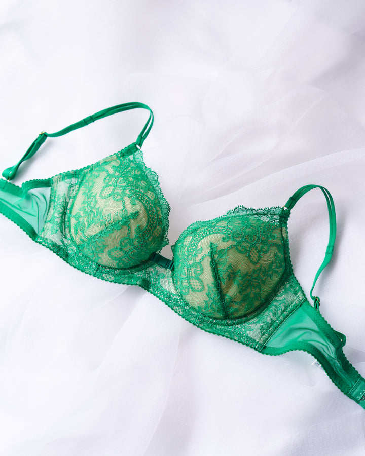 Jade フェザーワイヤーブラジャー