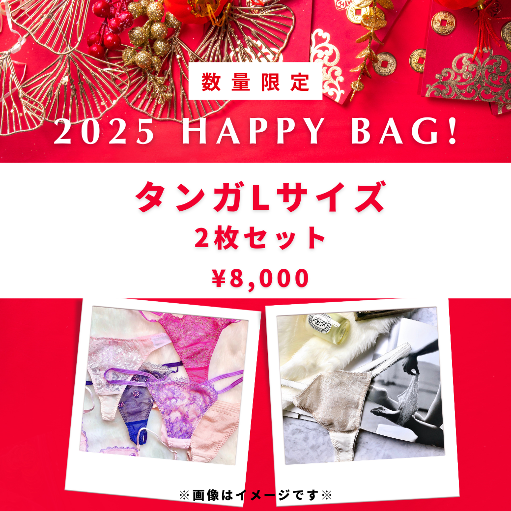 【2025 Happy Bag】タンガLサイズ・2枚セット 13,600円→8,000円