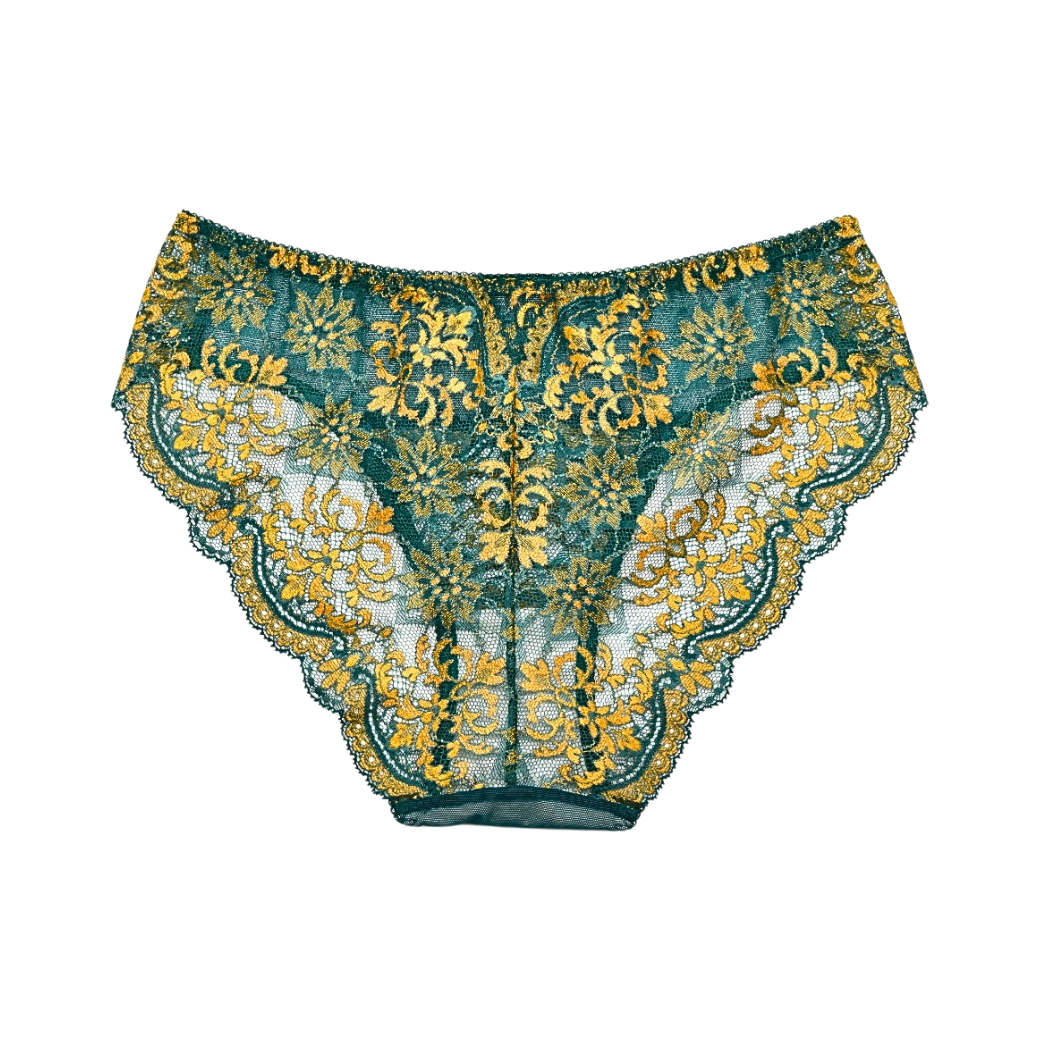 Sanctify　フルレース・ノンワイヤーブラジャー＆ショーツセット