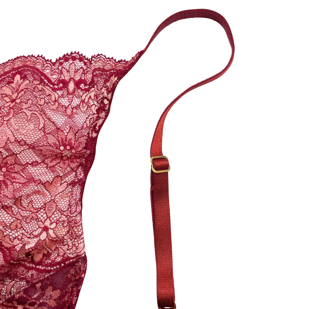 Elevate　フルレース・ノンワイヤーブラジャー＆ショーツセット