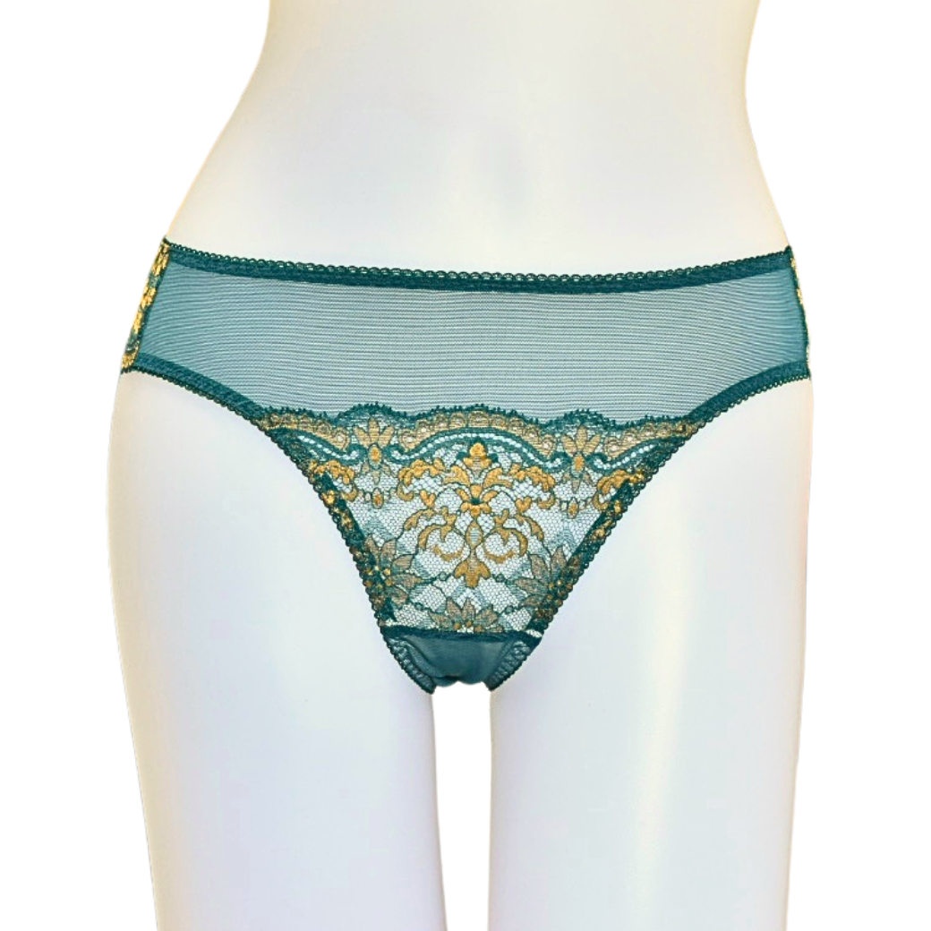 Sanctify　フルレース・ノンワイヤーブラジャー＆ショーツセット