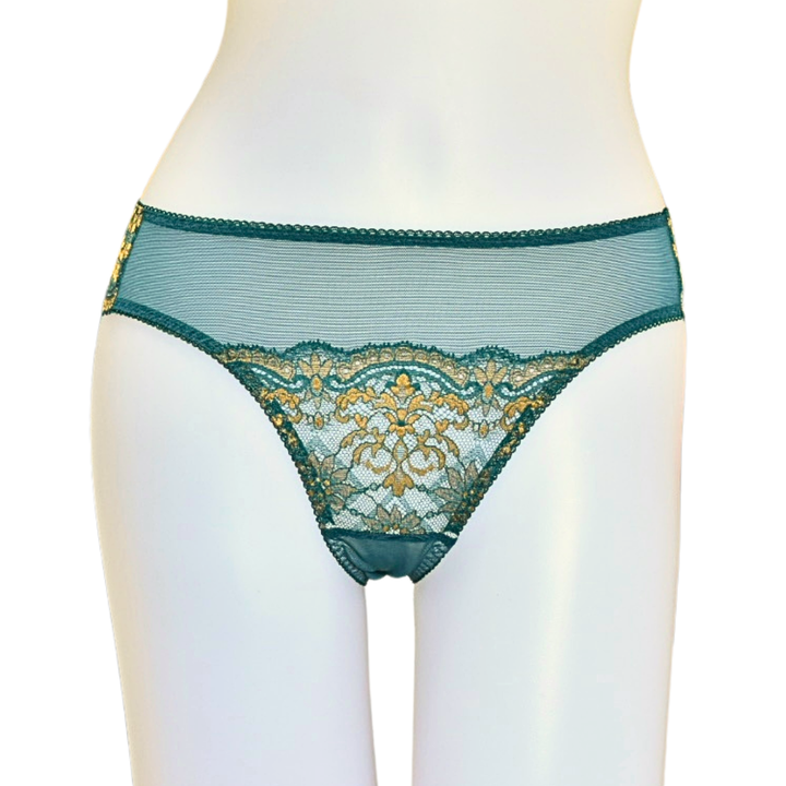 Sanctify　フルレース・ノンワイヤーブラジャー＆ショーツセット