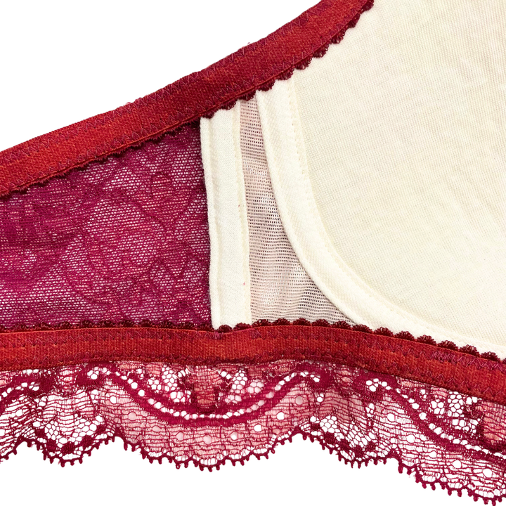 Elevate　フルレース・ノンワイヤーブラジャー＆ショーツセット