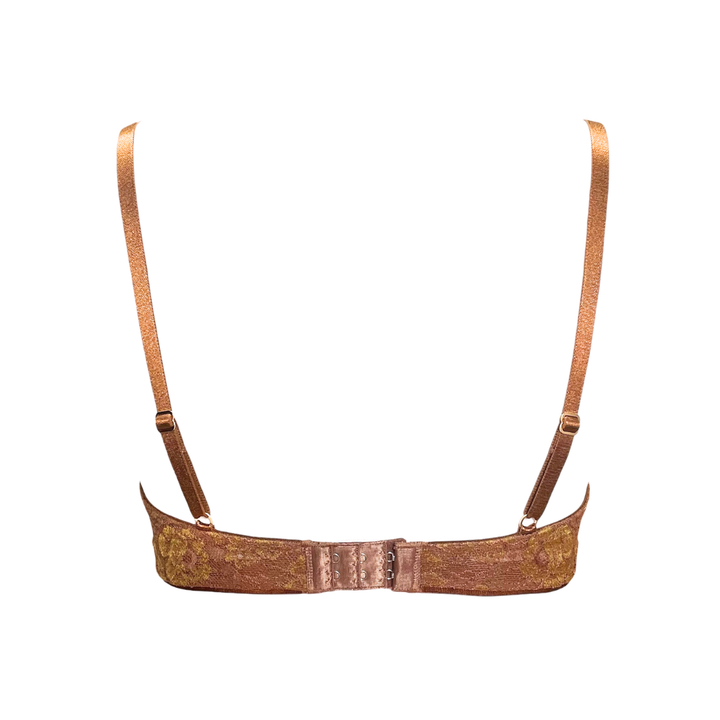 【超限定数】モカゴールド"Adore" ソフトバルコネットブラジャー