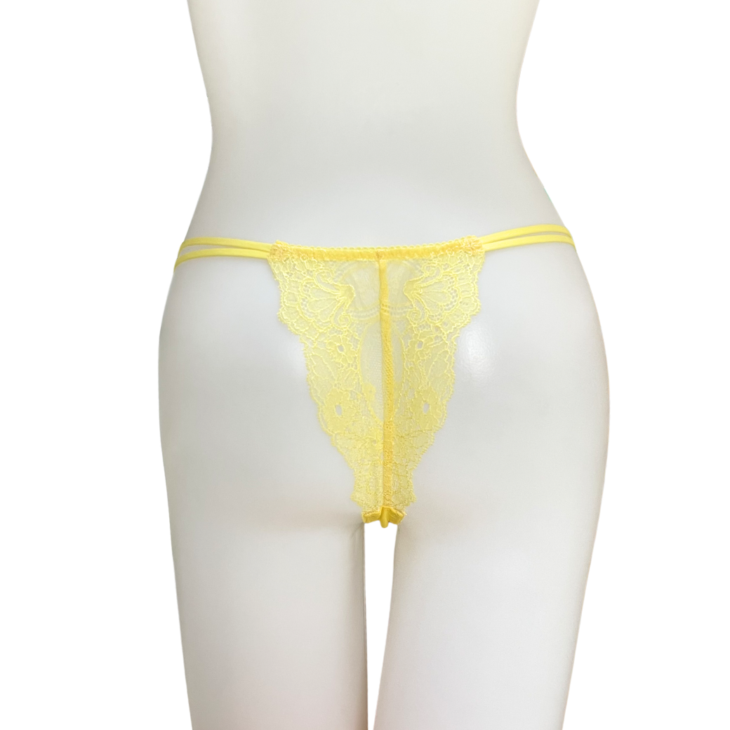 Mimosa フルレース・ノンワイヤーブラジャーセット