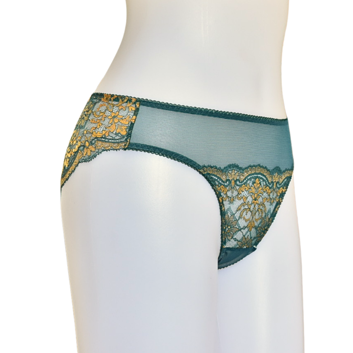 Sanctify　フルレース・ノンワイヤーブラジャー＆ショーツセット