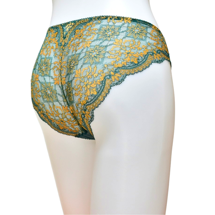 Sanctify　フルレース・ノンワイヤーブラジャー＆ショーツセット