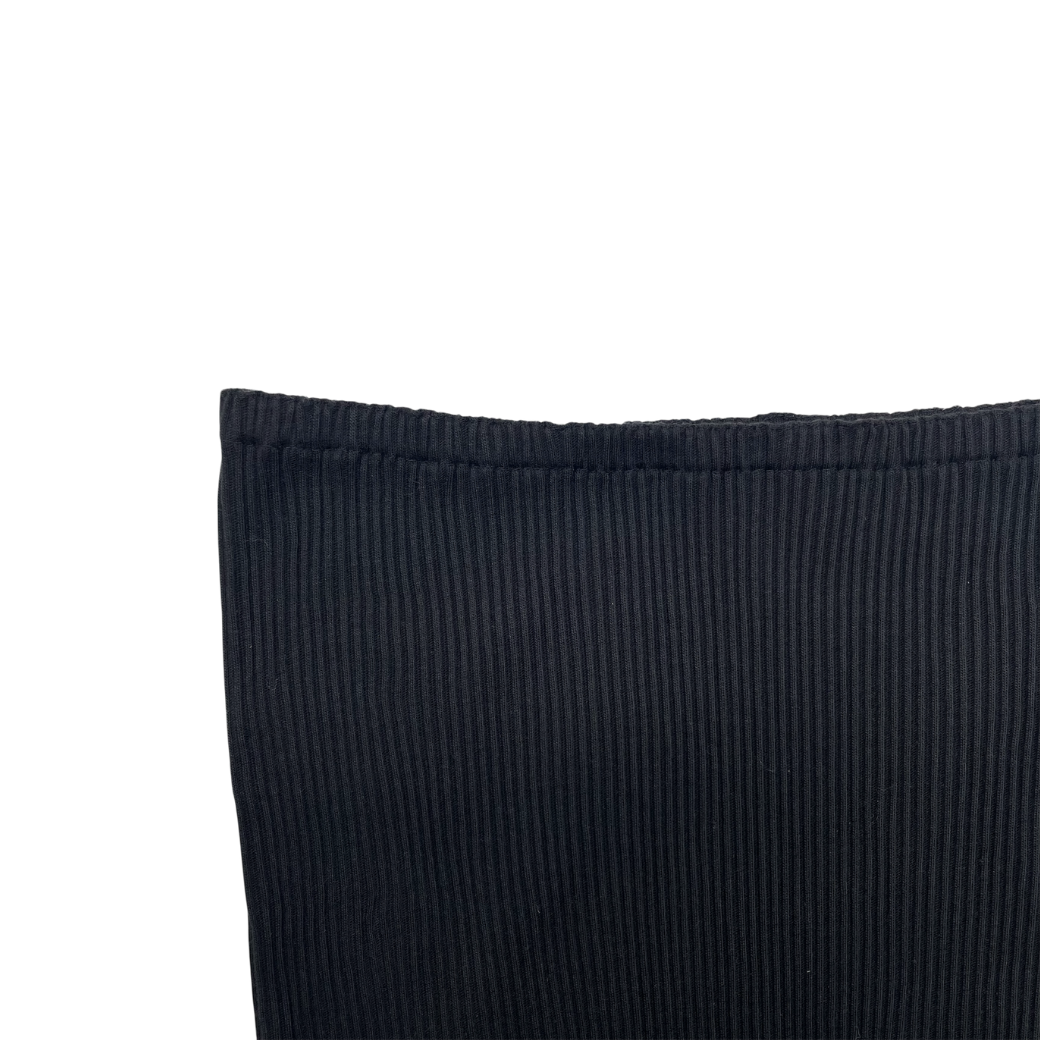 【初回限定生産・ブラック】コットンシルク・一部丈ショーツ