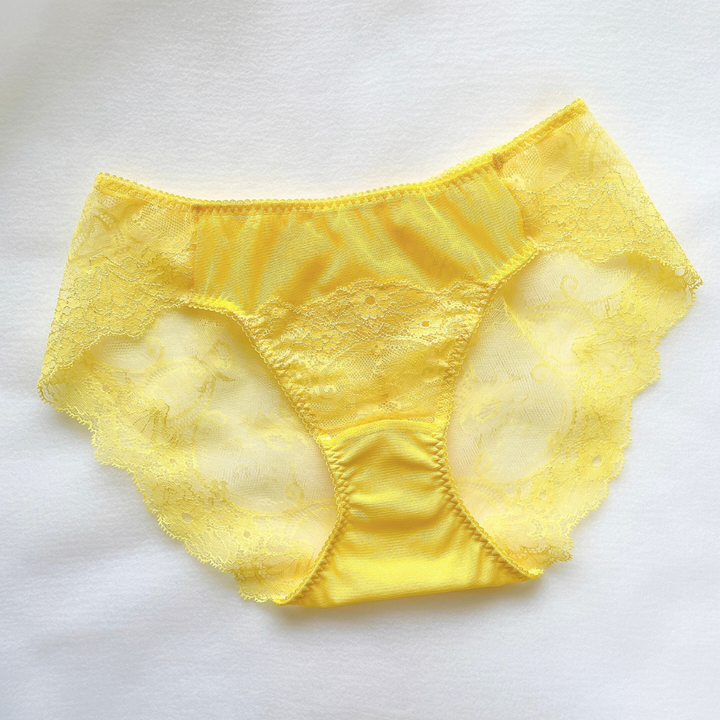 Mimosa フルレース・ノンワイヤーブラジャーセット