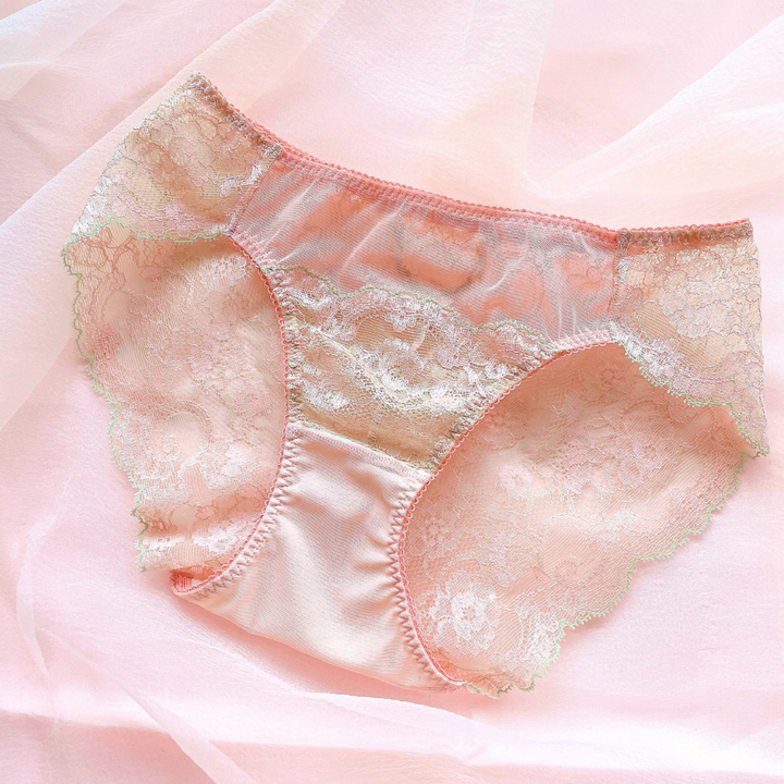 Floral Crown フルレース・ノンワイヤーブラジャーセット