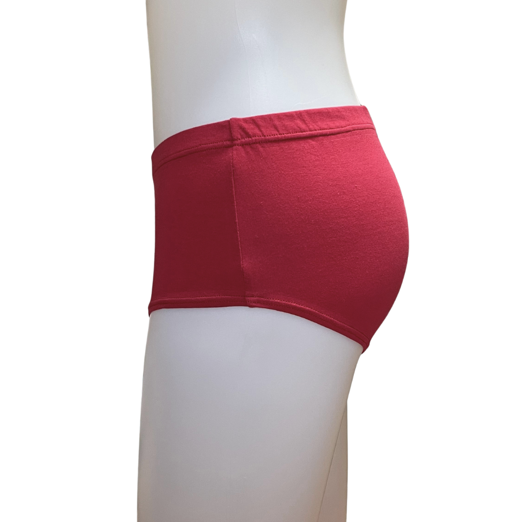 【Valentine Collection】“Amoretta”ボーイズショーツ チェリーピンク