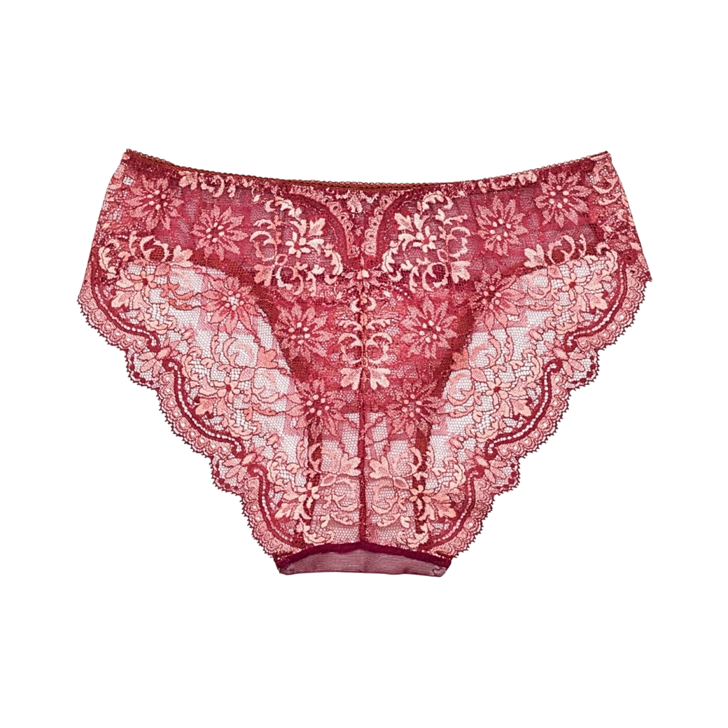 Elevate　フルレース・ノンワイヤーブラジャー＆ショーツセット