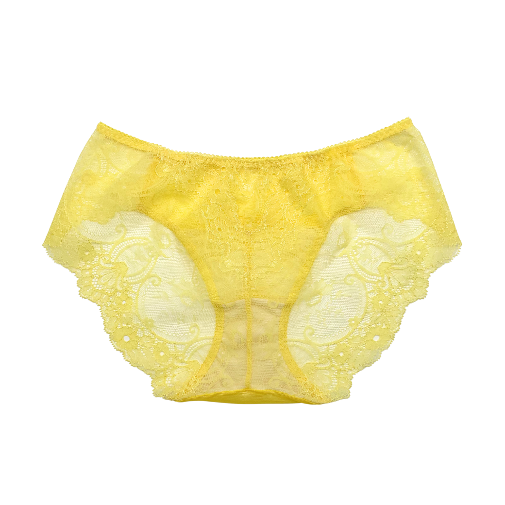 Mimosa フルレース・ノンワイヤーブラジャーセット