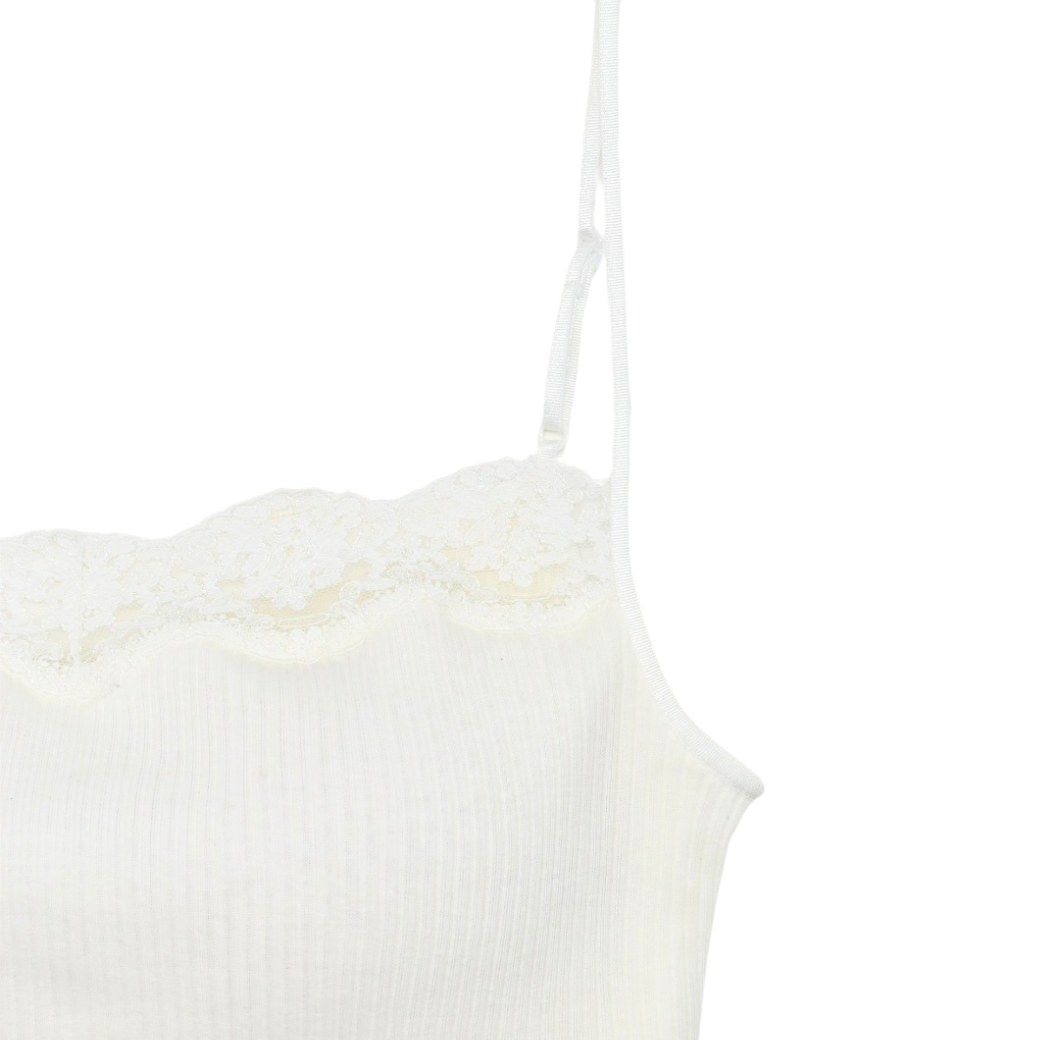 [First Press Limited Edition] Cotton Silk Bra Top