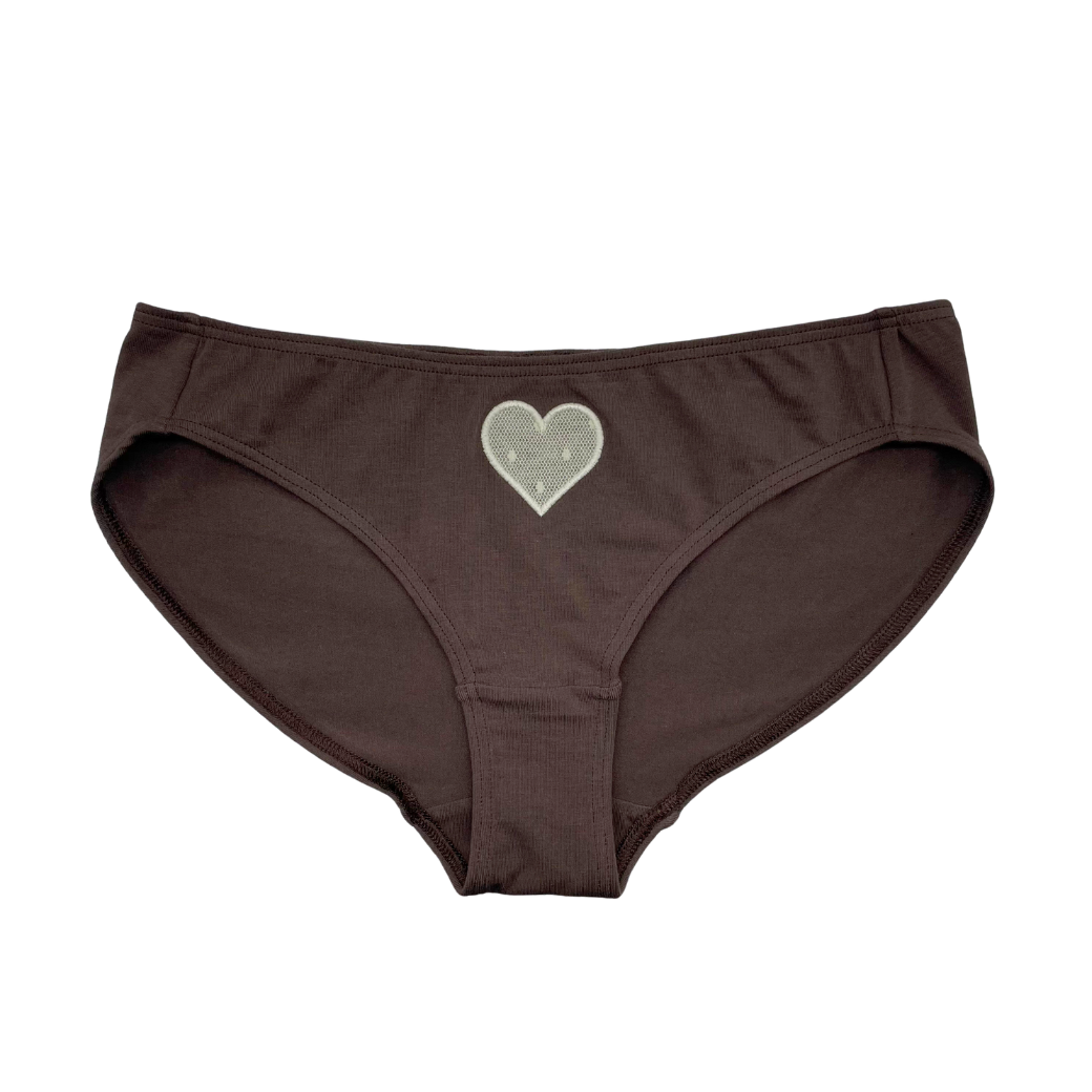 【Valentine Collection】“Amoretta”ショーツ チョコクリーム