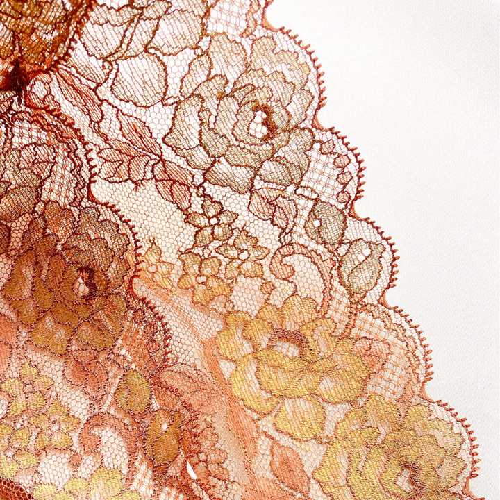 【超限定数】モカゴールド"Adore" ソフトバルコネットブラジャー