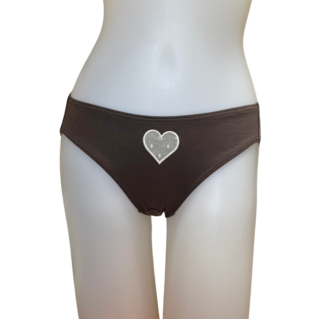 【Valentine Collection】“Amoretta”ショーツ チョコクリーム