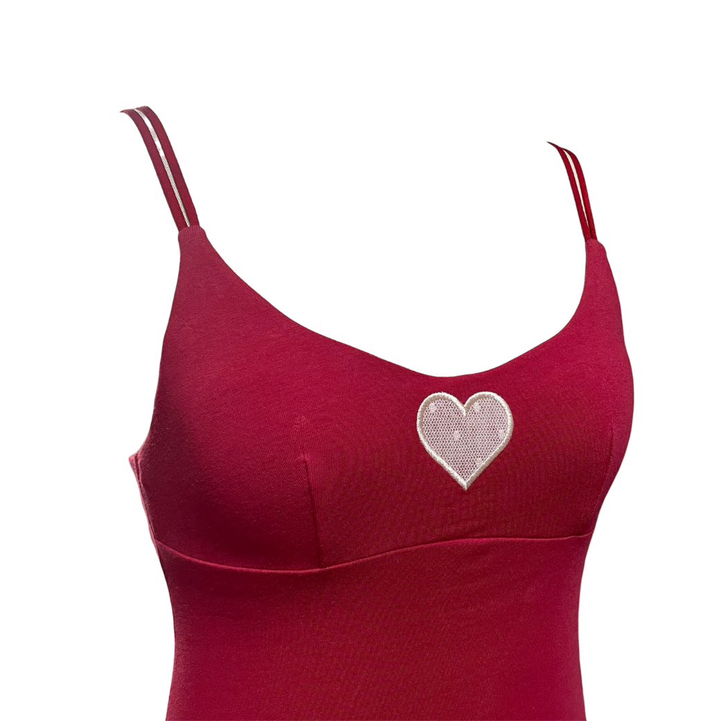 “Amoretta”ブラトップ チェリーピンク