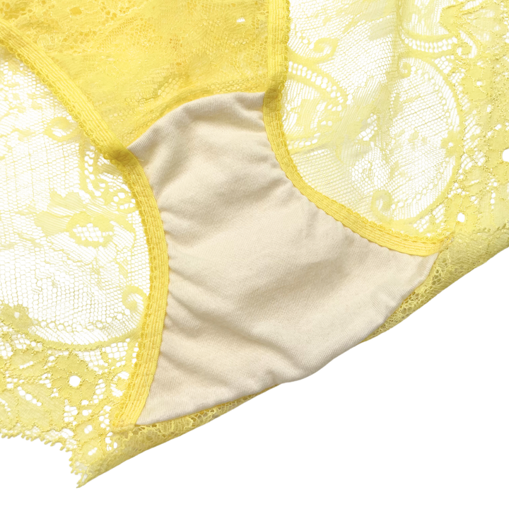 Mimosa フルレース・ノンワイヤーブラジャーセット