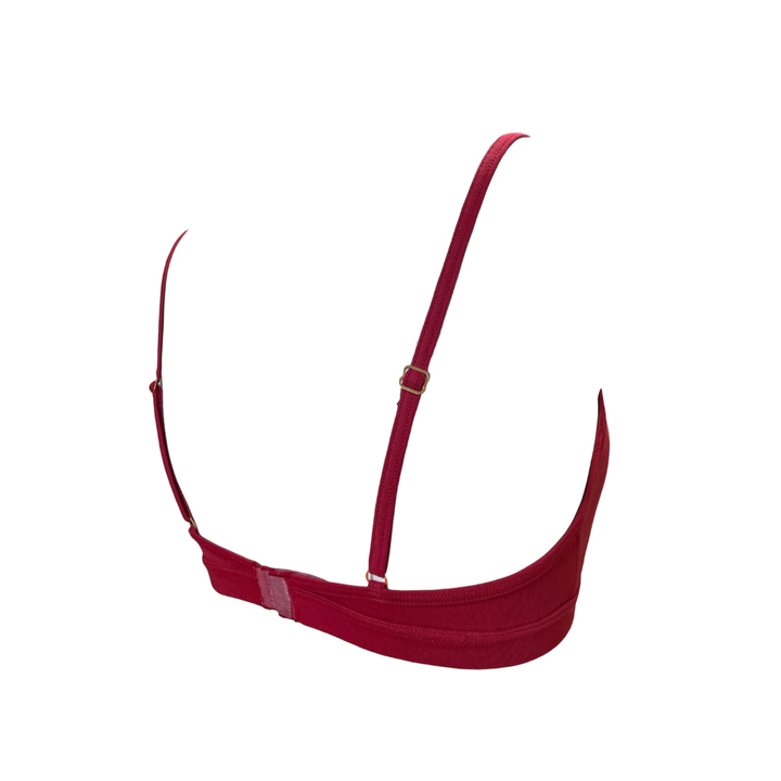 “Amoretta”ノンワイヤーブラジャー チェリーピンク