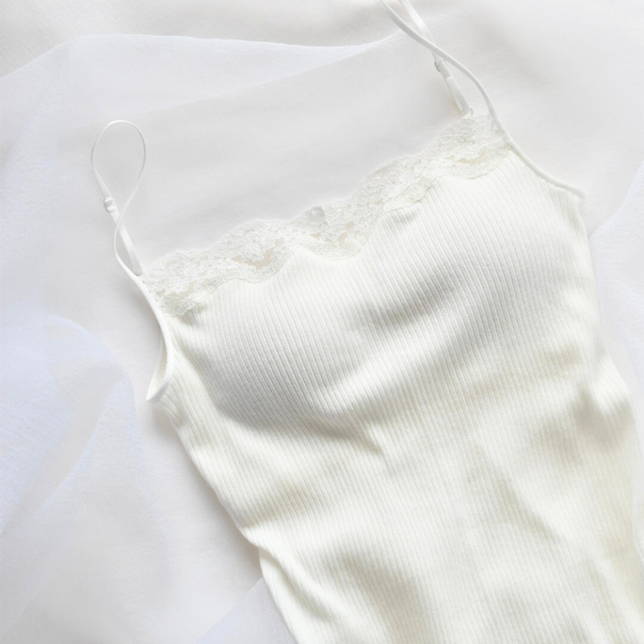 [First Press Limited Edition] Cotton Silk Bra Top