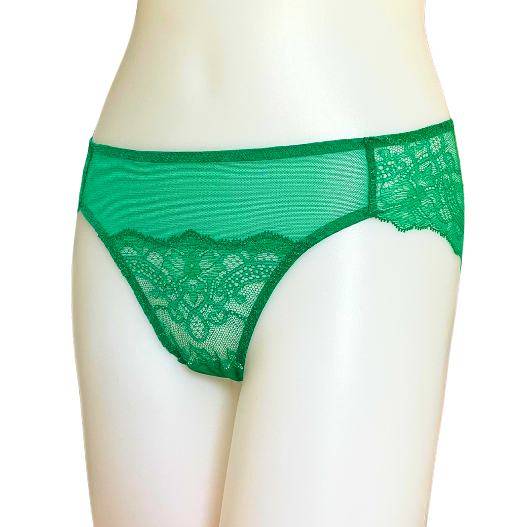 【2/25(水)〜3/1(日)期間限定】"Jade"フェザーワイヤーブラジャー＆ショーツorタンガセット