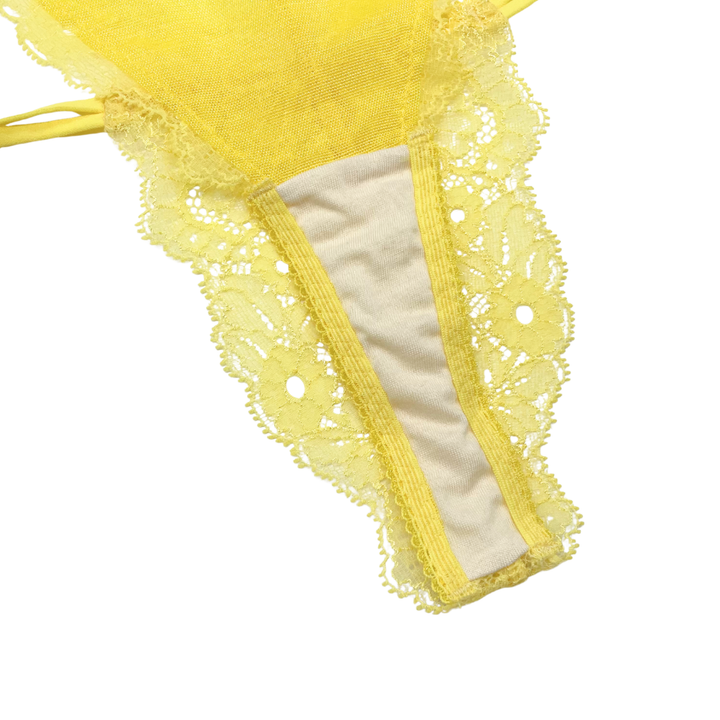 Mimosa フルレース・ノンワイヤーブラジャーセット