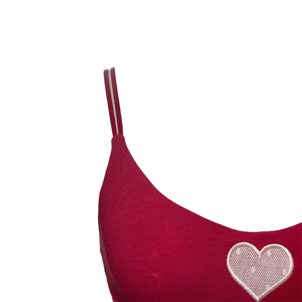 “Amoretta”ブラトップ チェリーピンク