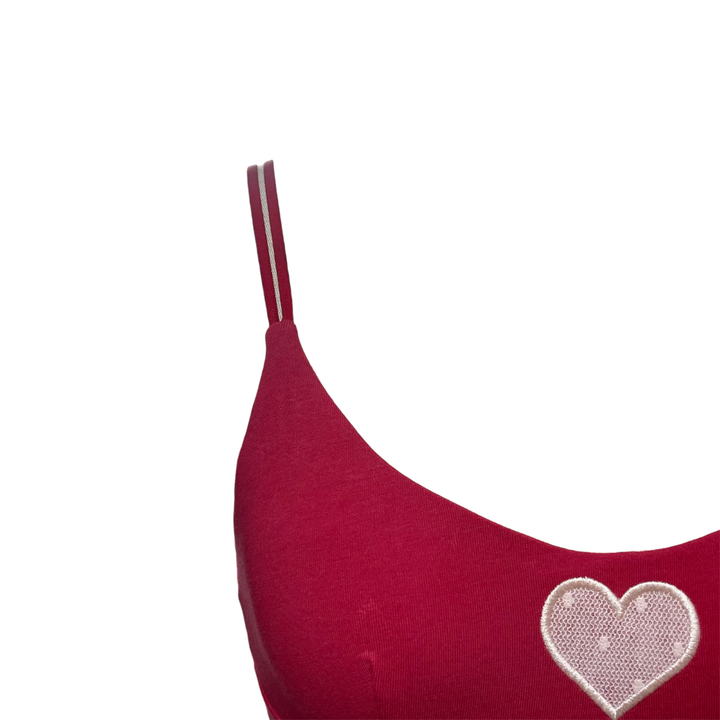 “Amoretta”ブラトップ チェリーピンク