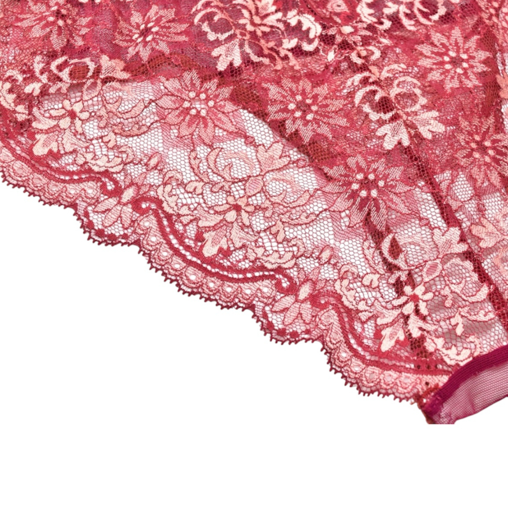 Elevate　フルレース・ノンワイヤーブラジャー＆ショーツセット