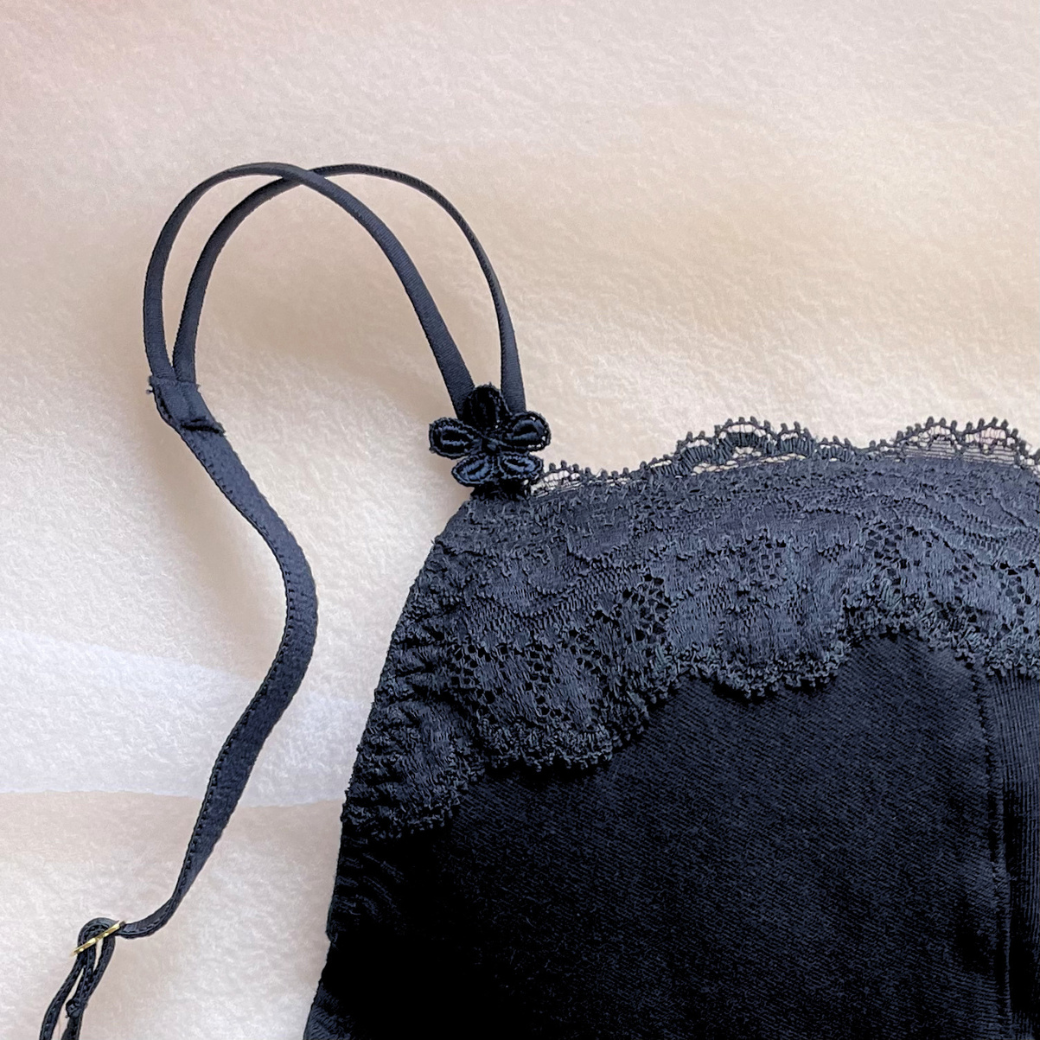 Organic cotton non-wired bra