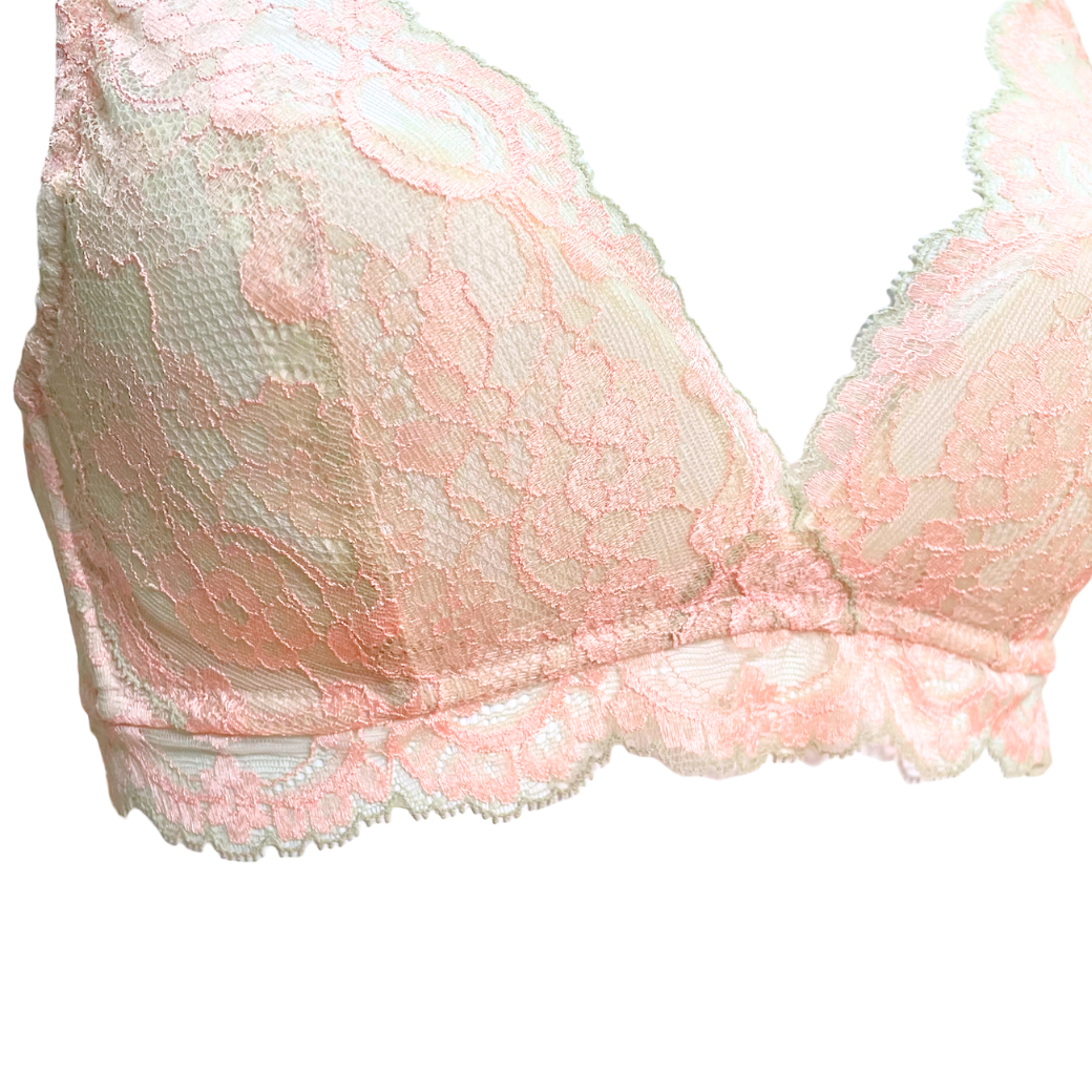 Floral Crown フルレース・ノンワイヤーブラジャーセット