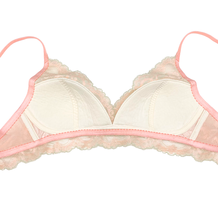 Floral Crown フルレース・ノンワイヤーブラジャーセット