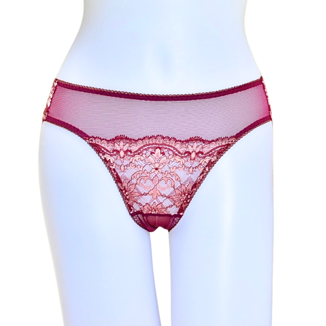 Elevate　フルレース・ノンワイヤーブラジャー＆ショーツセット