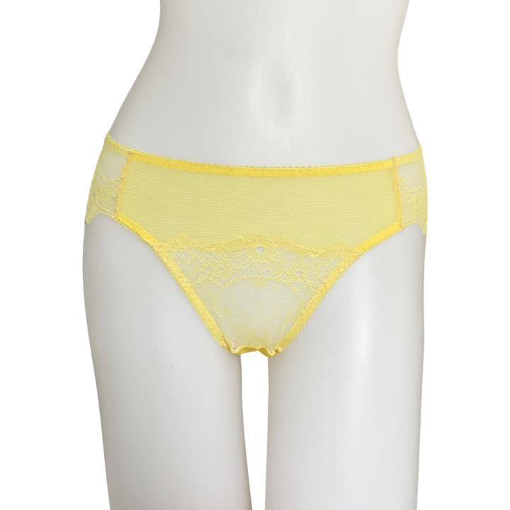 Mimosa フルレース・ノンワイヤーブラジャーセット