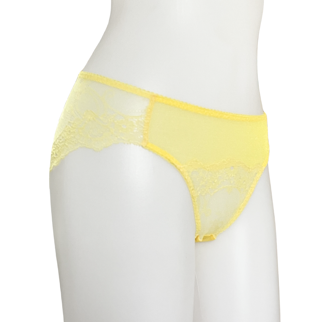 Mimosa フルレース・ノンワイヤーブラジャーセット