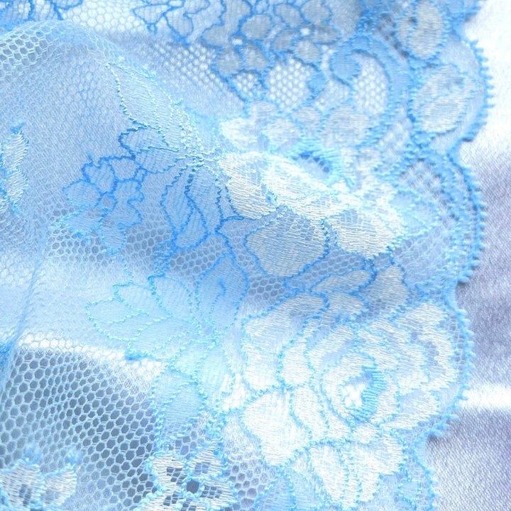 【超限定数】ライトブルーホワイト "Adore" 総レースショーツ