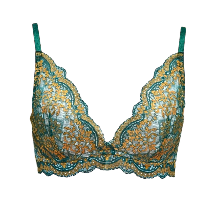 Sanctify　フルレース・ノンワイヤーブラジャー＆ショーツセット