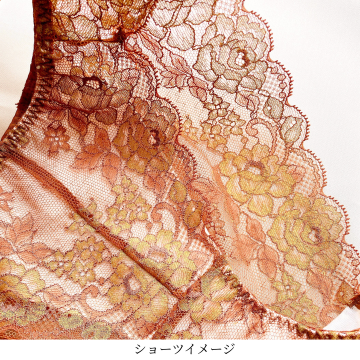 【超限定数】モカゴールド"Adore" ソフトバルコネットブラジャー