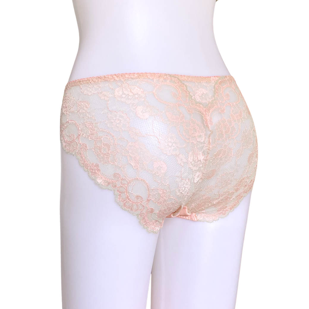 Floral Crown フルレース・ノンワイヤーブラジャーセット