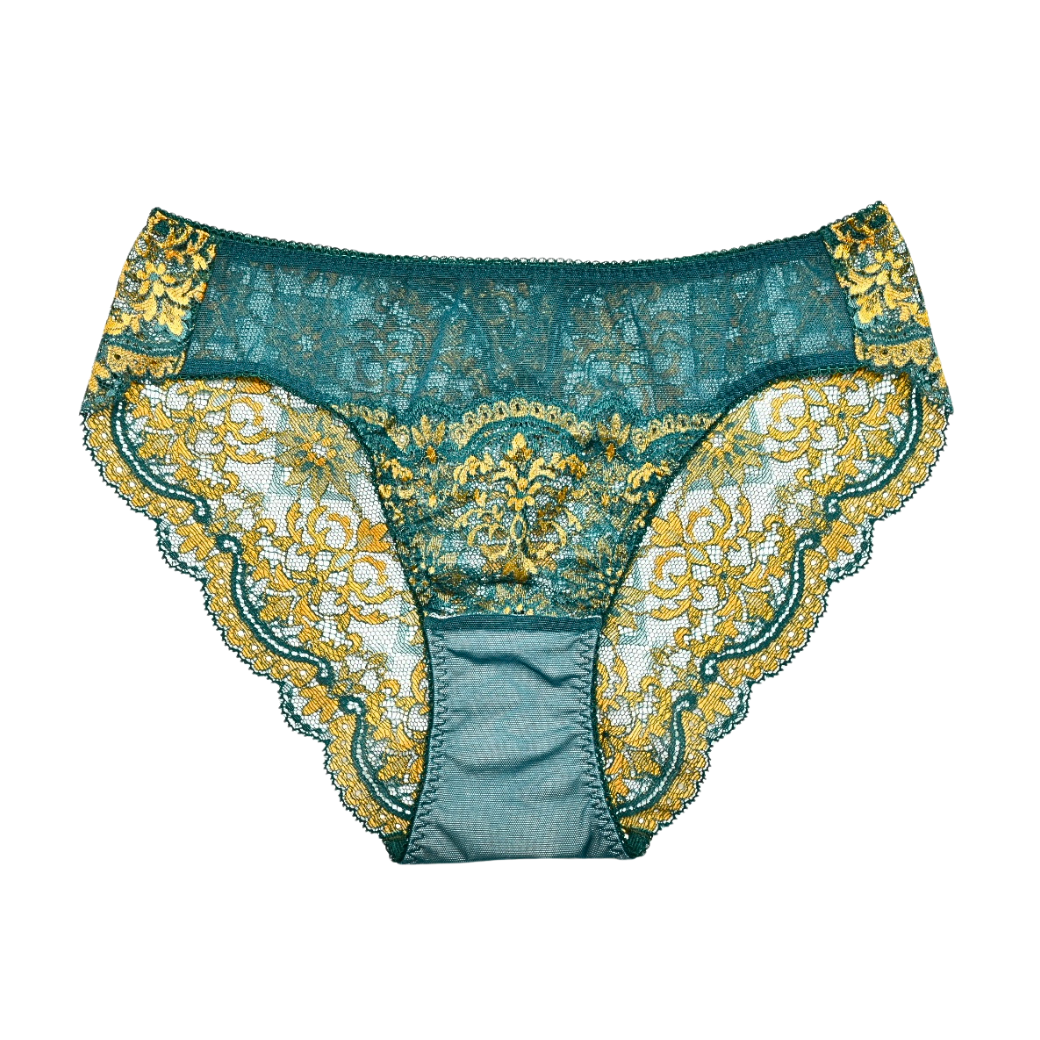 Sanctify　フルレース・ノンワイヤーブラジャー＆ショーツセット