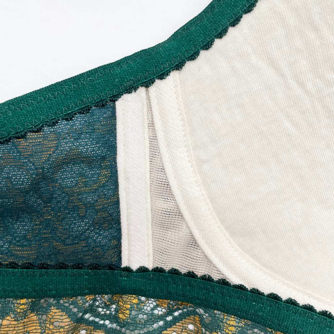 Sanctify　フルレース・ノンワイヤーブラジャー＆ショーツセット