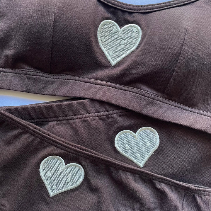 【Valentine Collection】“Amoretta”ショーツ チョコクリーム