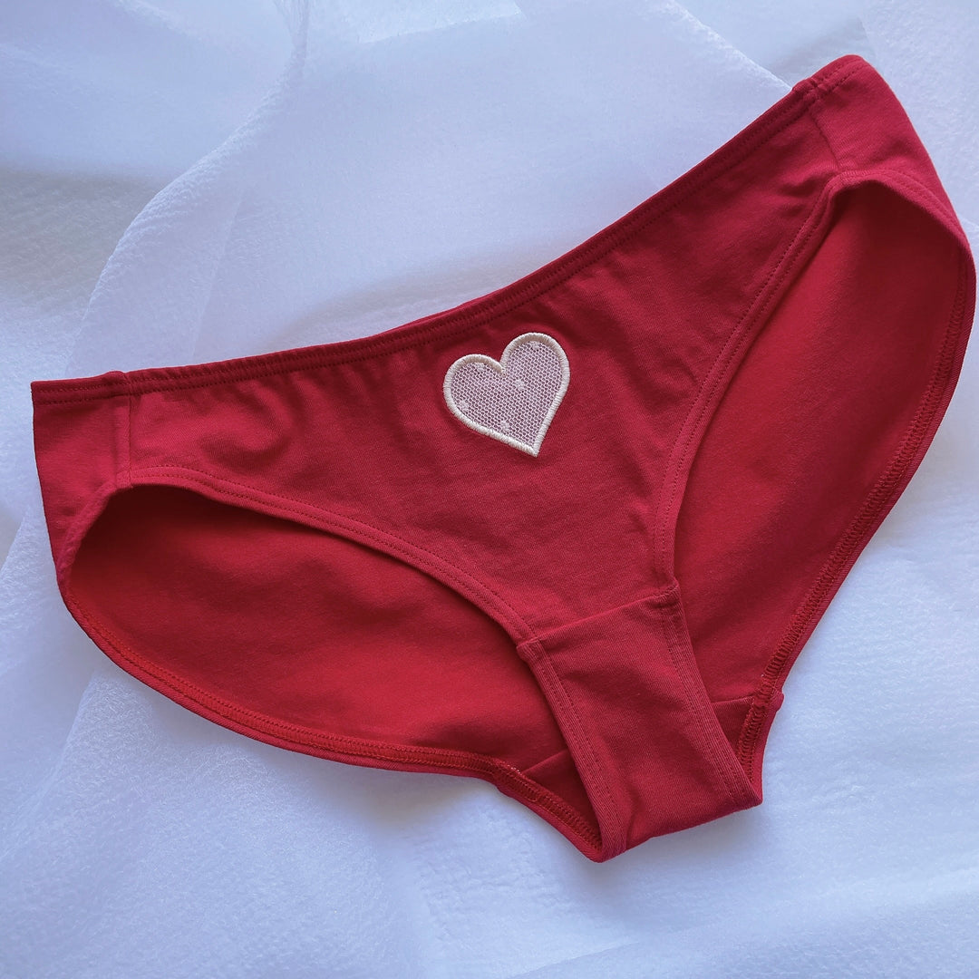 “Amoretta”ショーツ チェリーピンク